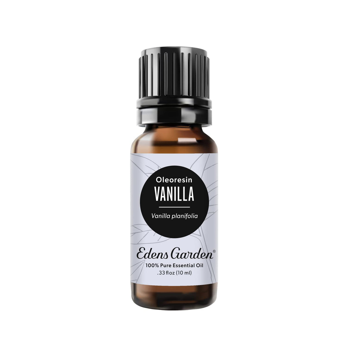 Edens Garden frasco frontal de vainilla bien presentado para aromaterapia