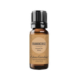 Edens Garden frasco frontal mostrando etiquetado y tamaño 10 ml, beneficio claridad de información