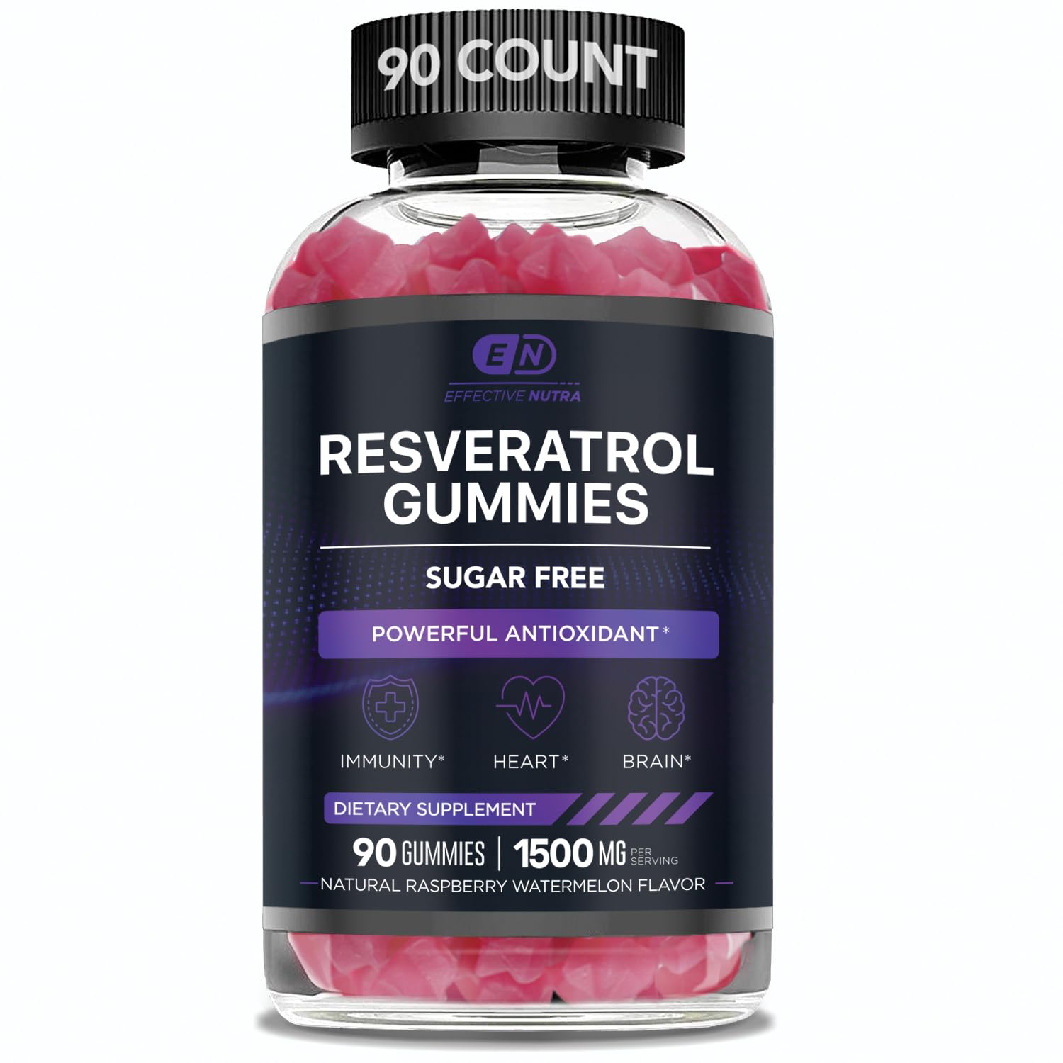 Effective Nutra escena de desayuno con gomitas integradas en rutina