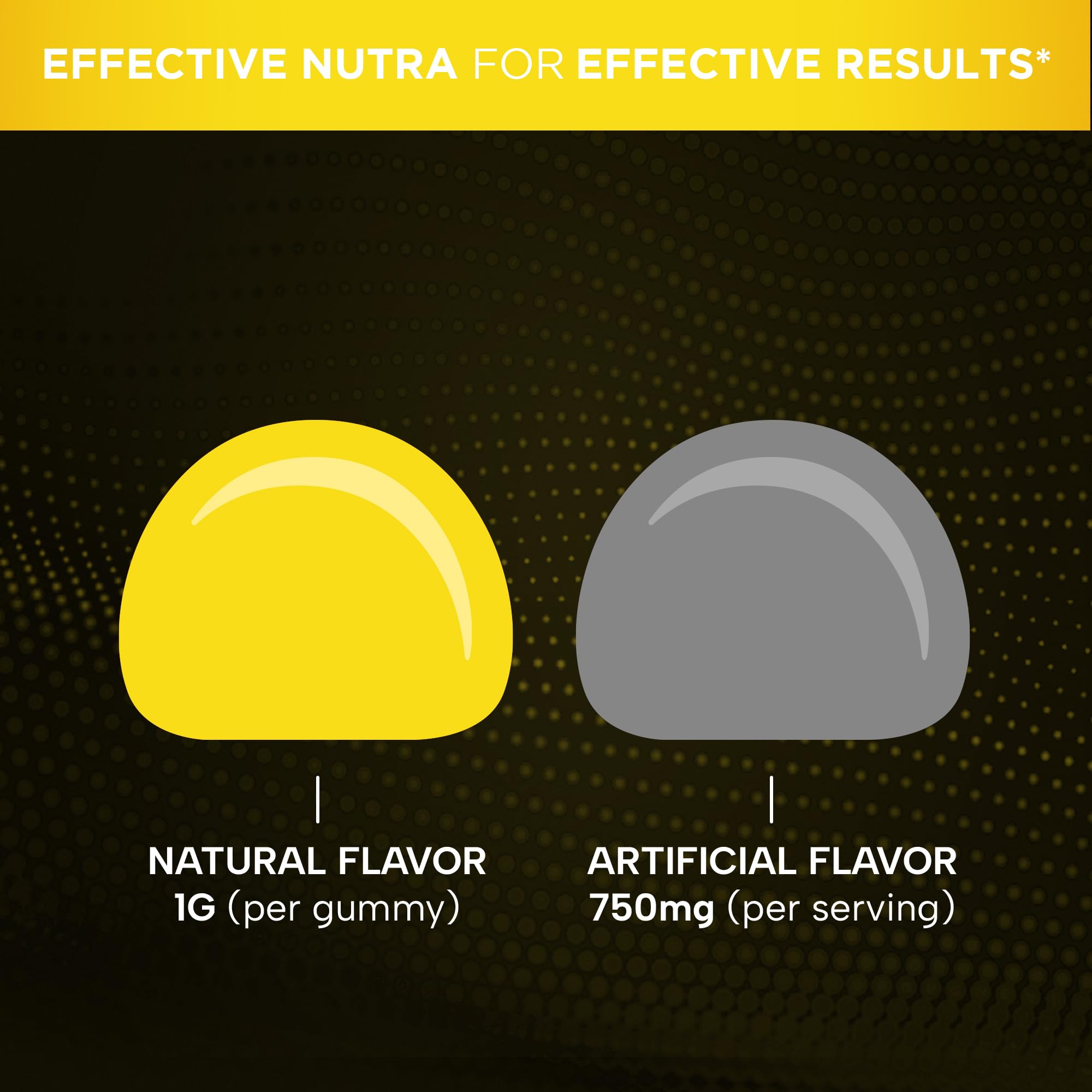 Effective Nutra sello de pruebas de terceros transmitiendo pureza