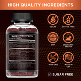 Effective Nutra etiqueta con lista de ingredientes y certificaciones visibles
