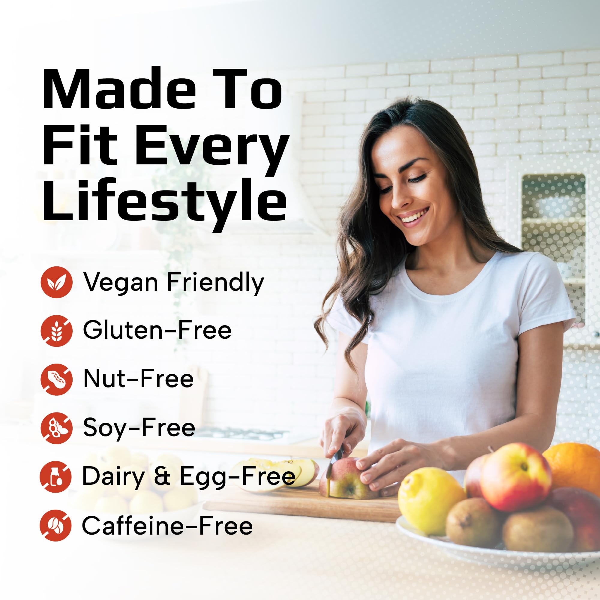 Effective Nutra frasco junto a desayuno para integración rutinaria