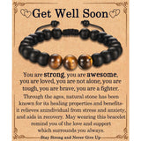 EFVISD pulsera en caja lista para regalar mostrando apoyo emocional