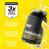 EFX Sports ingredientes naturales patata arroz maíz como fuente de carbohidratos