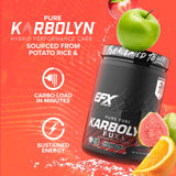 EFX Sports Karbolyn agitado en botella, hidratación rápida durante entrenamiento