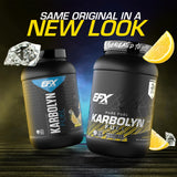 EFX Sports polvo Karbolyn textura fina que facilita la mezcla