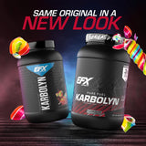 EFX Sports Karbolyn Fuel textura fina del polvo facilita mezcla rápida