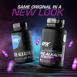 EFX Sports primer plano de cápsulas para apreciar tamaño y textura