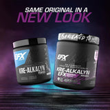 EFX Sports detalle de tapa y textura del polvo, fácil mezcla y disolución
