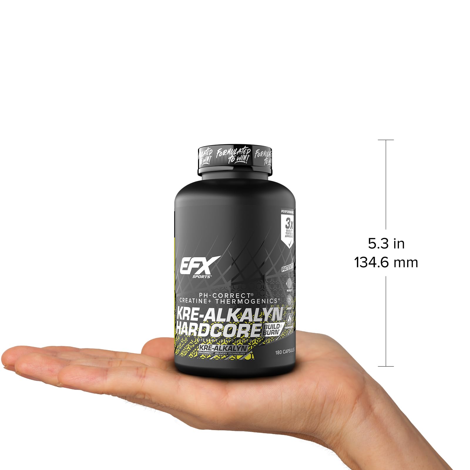 EFX Sports producto en gimnasio sobre toalla y botella para motivación