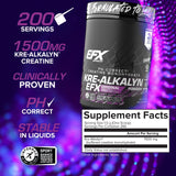 EFX Sports polvo mezclado en agua listo para beber, ideal para antes o después del entrenamiento
