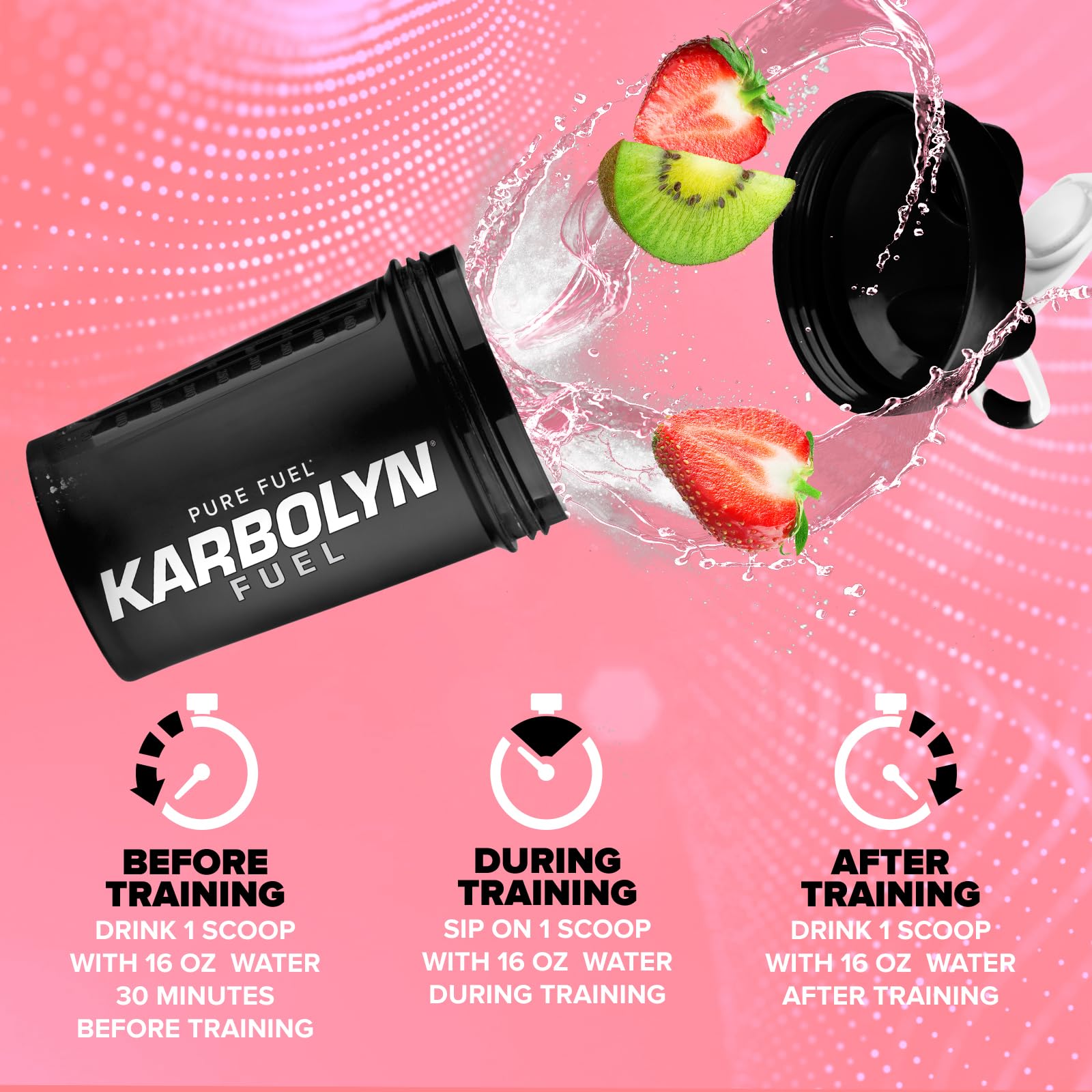 EFX Sports etiqueta de Karbolyn resaltando certificación Informed-Sport