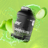 EFX Sports comparación visual con otros carbohidratos mostrando absorción rápida