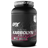 Envase Karbolyn Fuel EFX Sports frontal mostrando diseño y sabor fresa