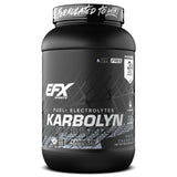 EFX Sports frasco frontal con etiqueta clara y confianza de marca