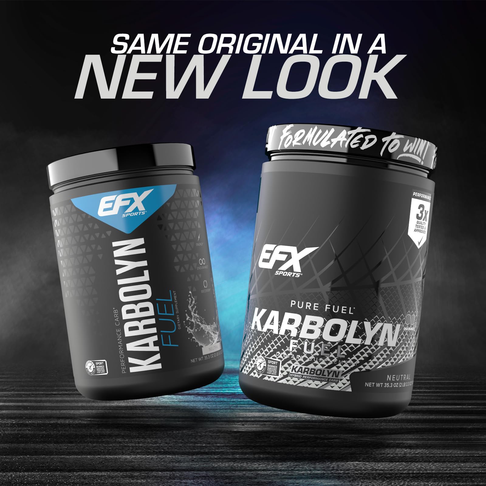 EFX Sports Karbolyn polvo detalle de textura mezcla fácil