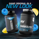 EFX Sports Karbolyn polvo textura fina para mezcla rápida y absorción eficiente