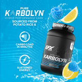 EFX Sports Karbolyn atleta mezclando antes de sesión, beneficio energía inmediata