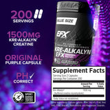 EFX Sports cápsulas en mano para dosificación precisa y conveniencia