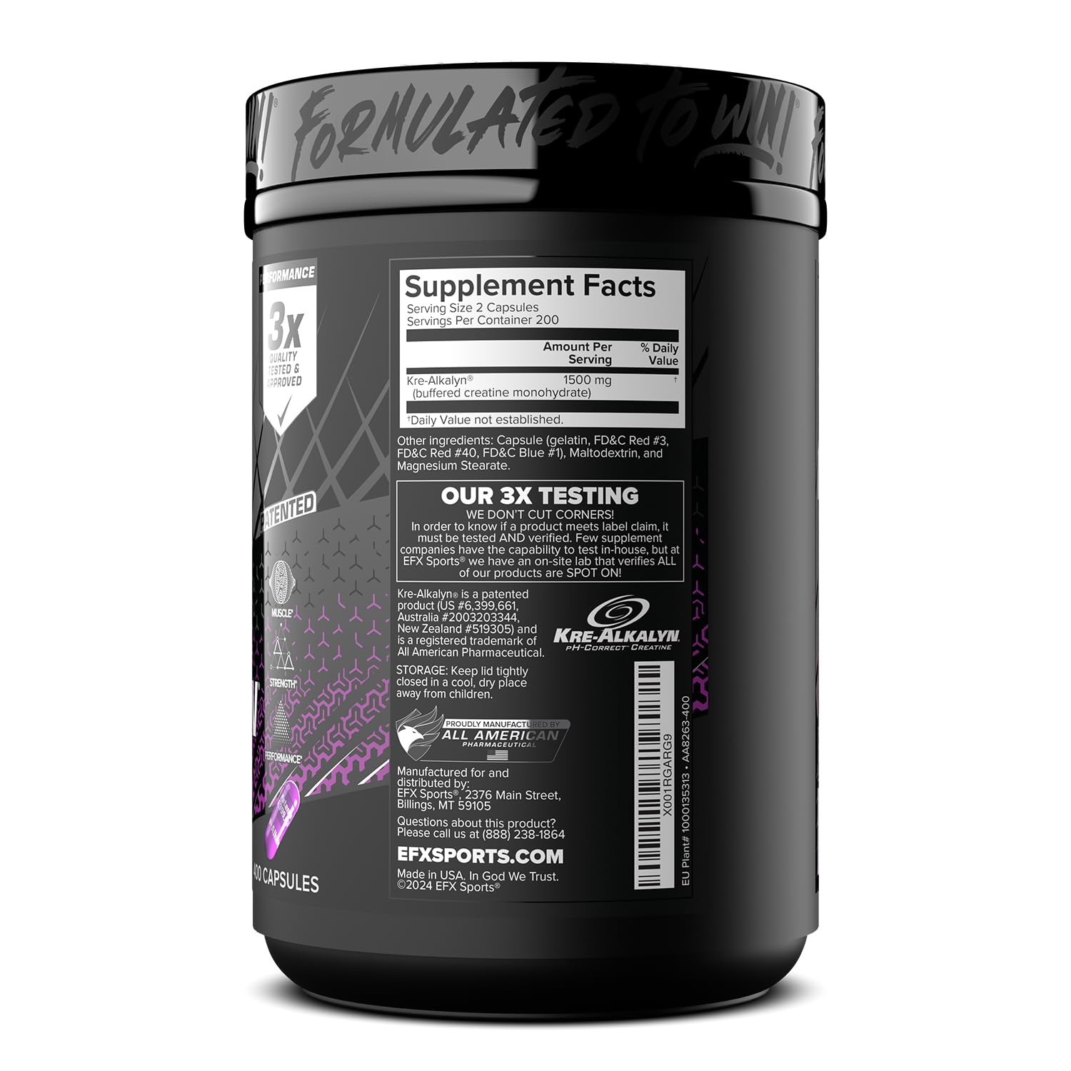 EFX Sports producto en escena activa destacando soporte al entrenamiento