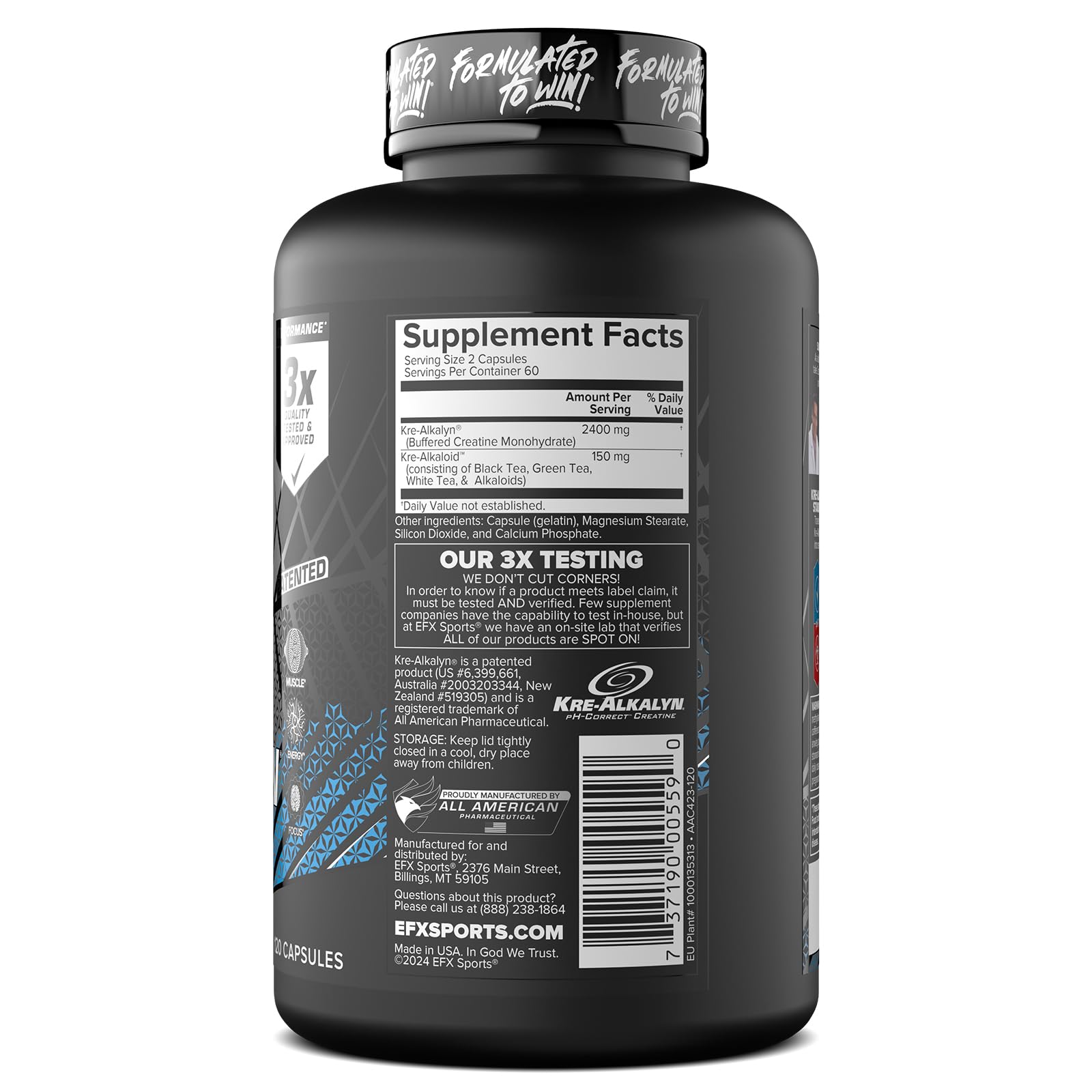 EFX Sports atleta en exterior con el producto mostrando estilo de vida activo