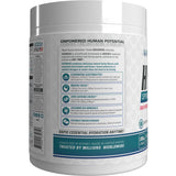 Ingredientes naturales cerca del envase Hydreau EHP Labs destacando té verde y ginseng