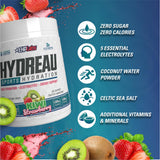 Cucharada medidora Hydreau EHP Labs demostrando dosis práctica y controlada