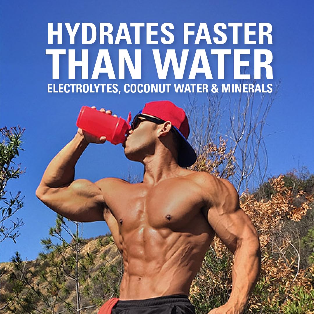 Atleta con Hydreau EHP Labs en gimnasio mostrando recuperación y rendimiento