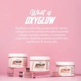 EHP Labs textura del polvo de OxyGlow para mezcla sin grumos