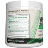 EHP Labs OxyGreens envase 15 servicios comparación de tamaño