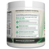 EHP Labs OxyGreens escena lifestyle desayuno ilustrando uso diario y sabor agradable