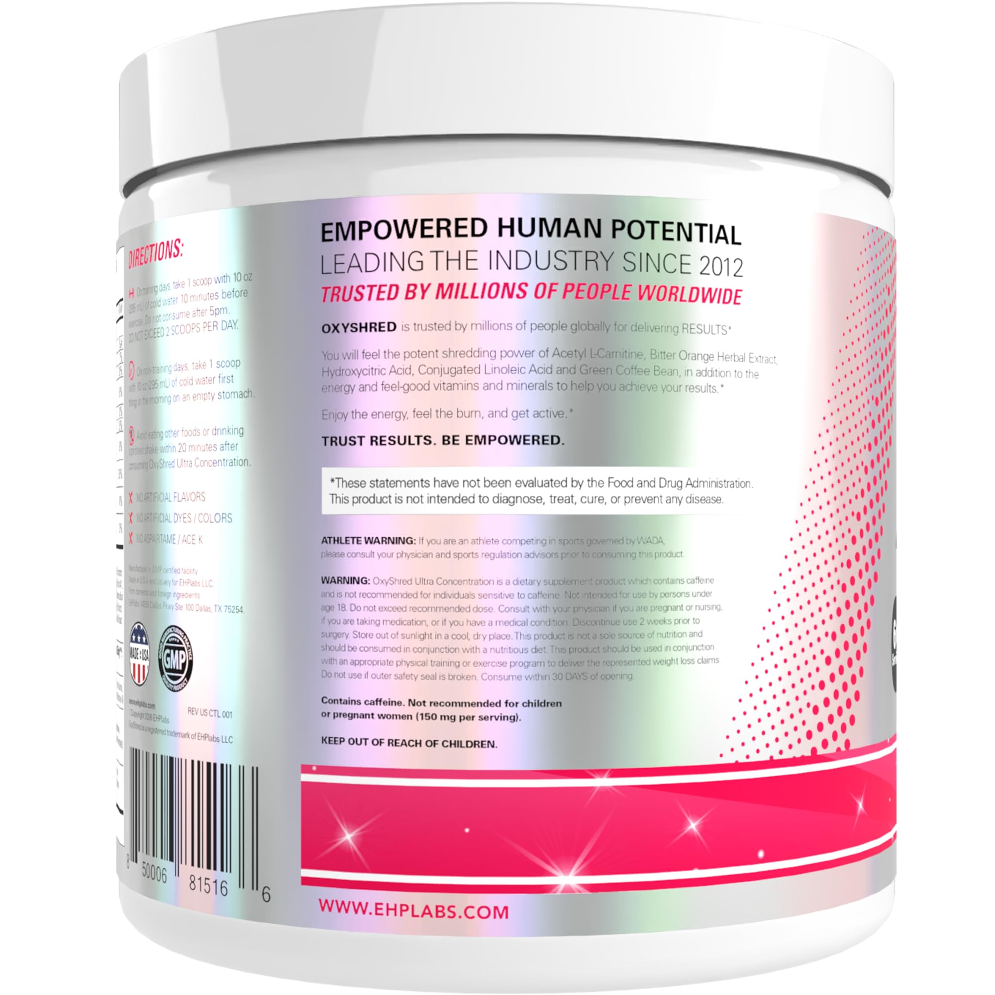 EHP Labs OxyShred en ambiente fitness mostrando uso cotidiano y motivación