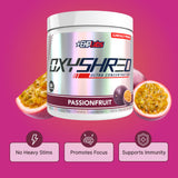 EHP Labs OxyShred bebida preparada en vaso para energia antes del entrenamiento