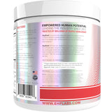 EHP Labs OxyShred primer plano del polvo destacando solubilidad y color
