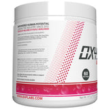 EHP Labs OxyShred comparación de tamaño en mano para referencia de porción y conveniencia