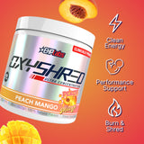 EHP Labs cucharilla dosificadora con OxyShred, controla la ración exacta