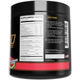Cerca del sabor Watermelon Candy de EHP Labs OxyShred mostrando color y atractivo