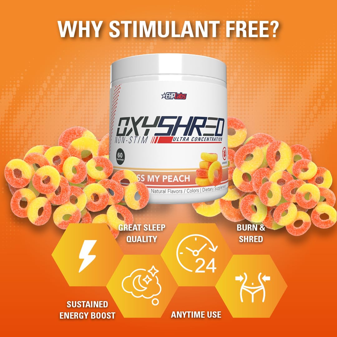 EHP Labs OxyShred durante entrenamiento en gimnasio para resistir sin nerviosismo