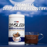 EHP Labs bebida hot cocoa preparada antes de dormir, favorece la relajación