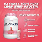 EHP Labs OxyWhey certificado GMP Made in USA garantizando calidad de fabricación
