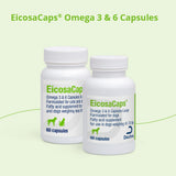 EicosaCaps comparación de tamaño para dosificación clara y práctica