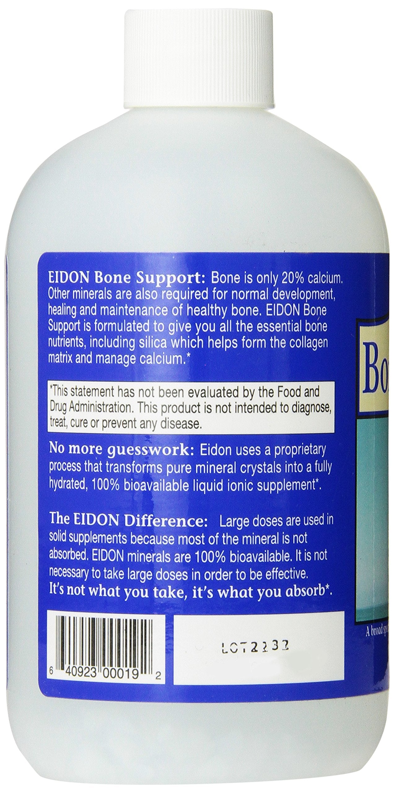 Eidon Ionic Minerals líquido diluido en vaso para consumo simple y rápido