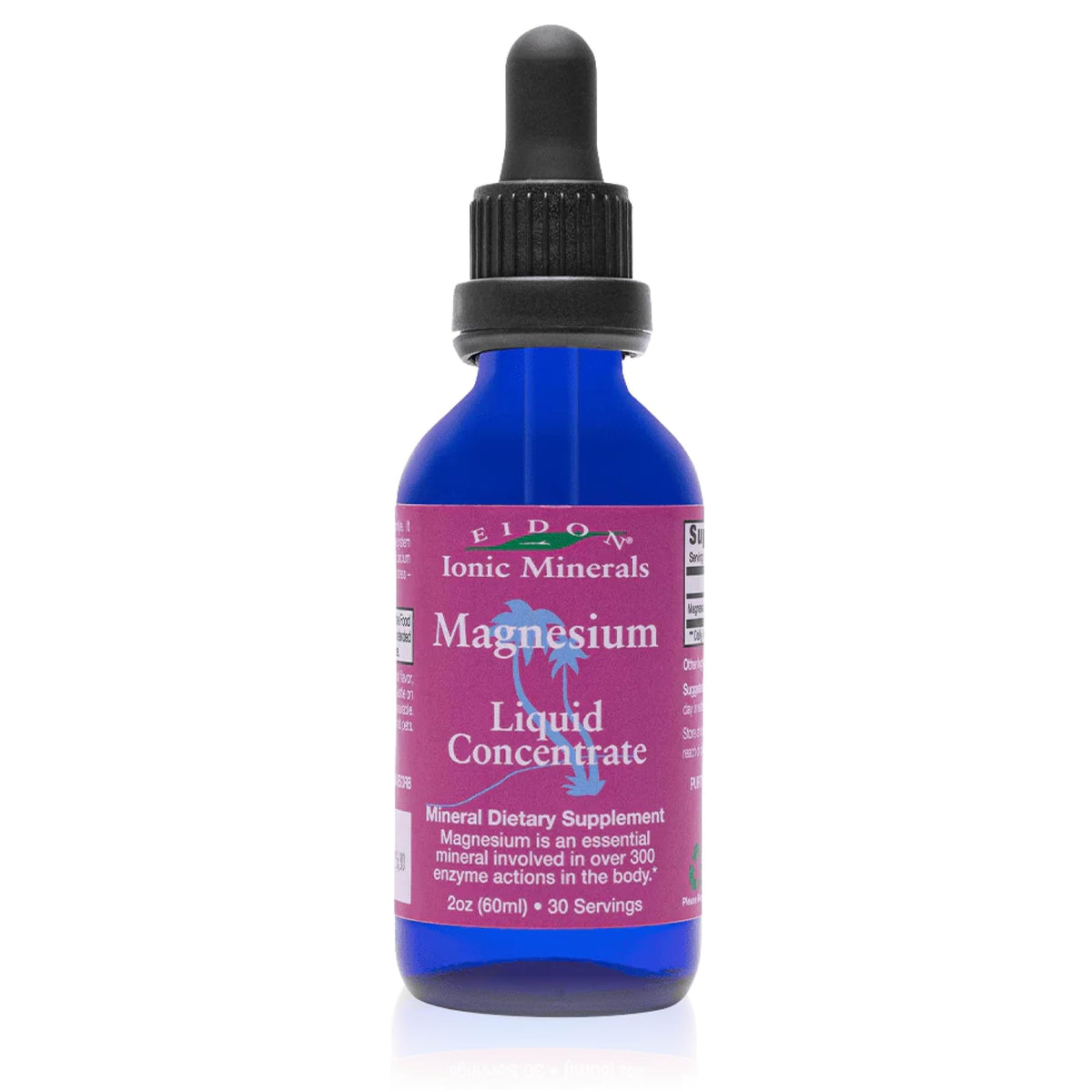 Eidon Ionic Minerals envase frontal 2 oz mostrando diseño y facilidad de uso