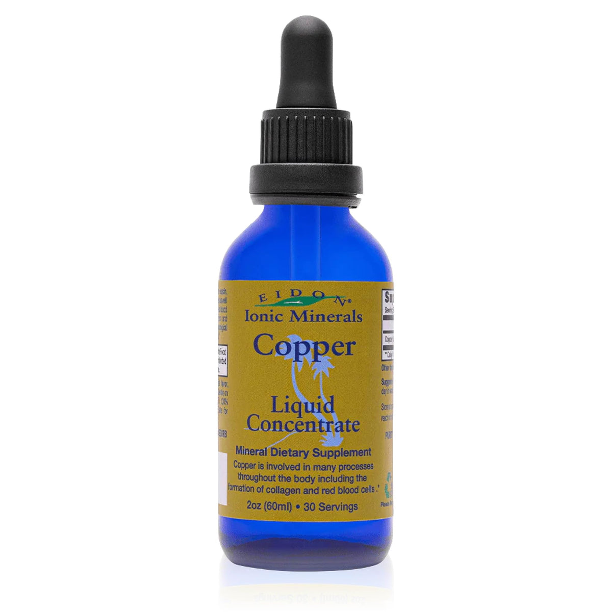 Eidon Ionic Minerals botella frontal mostrando formato y pureza
