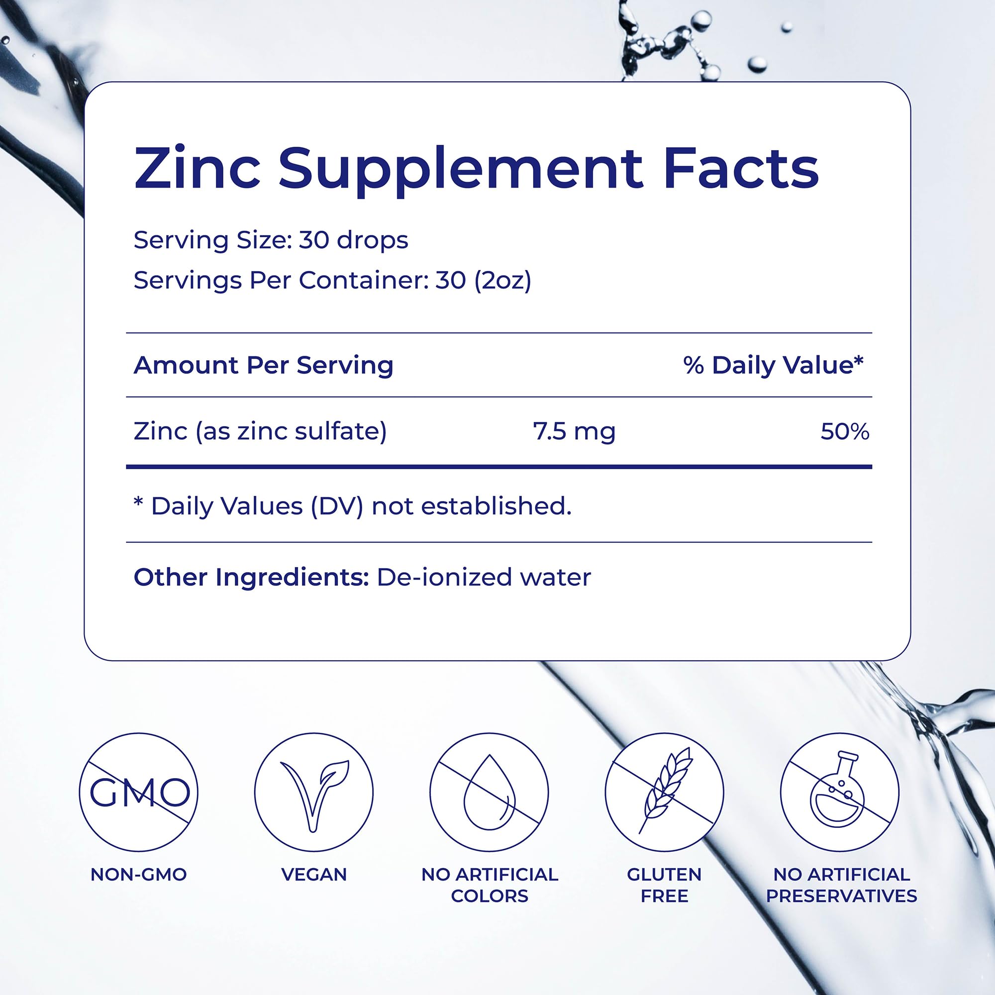 Eidon Ionic Minerals cuentagotas vertiendo gotas para dosificación precisa