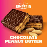 Einstein Energy barra entera con cobertura de chocolate y atractivo visual