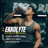 Ekkovision envase junto a mano para comparar tamaño y cantidad de servicios