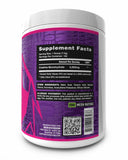 Ekkovision creatine bebida mezclada en vaso listo para consumo y rápida disolución
