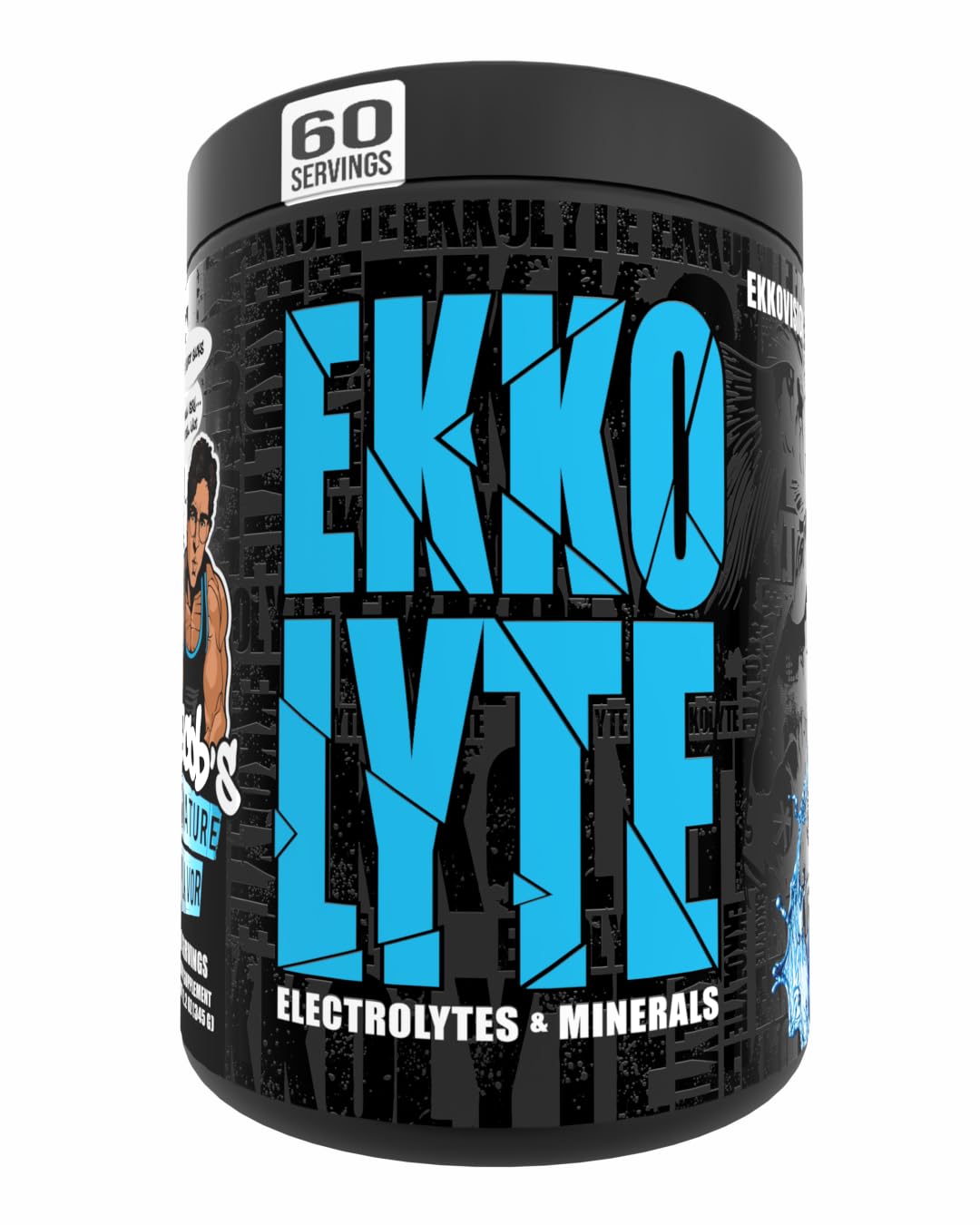 Ekkovision Ekkolyte frente del envase mostrando la etiqueta y beneficios