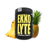 Ekkovision frasco frontal mostrando diseño y sabor Pineapple Paradise, fácil identificación